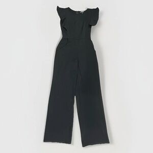 Chic Black Sleeveless Jumpsuit